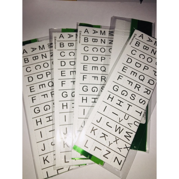 letter tabbing color Green sold by pack 5 pieces | Shopee Philippines
