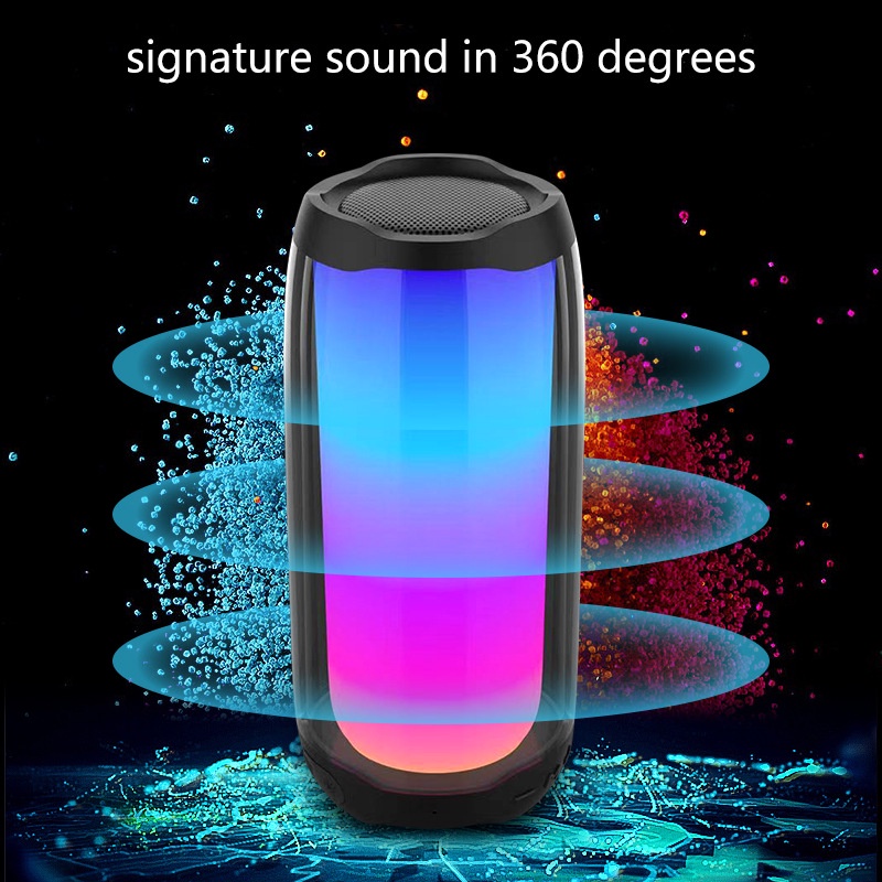 NBY8892Music Pulse Full Screen Colorful Wireless Bluetooth Audio ...