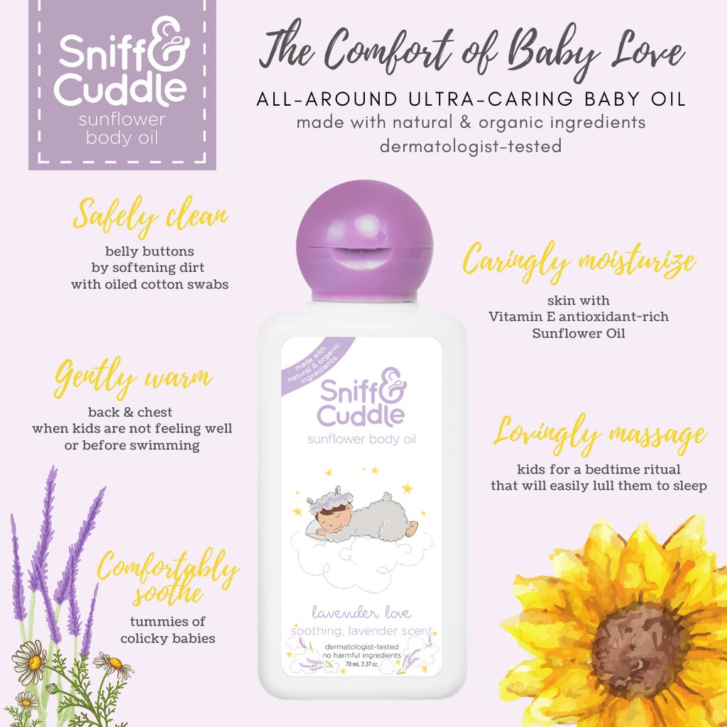 organic sunflower oil for baby massage