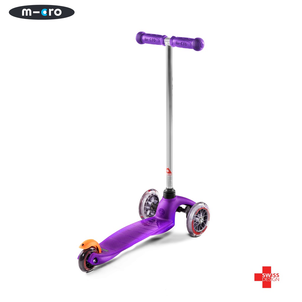 purple scooter for 3 year old