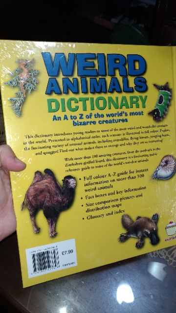 Weird Animals Dictionary (an a to z of bizarre creatures) | Shopee  Philippines