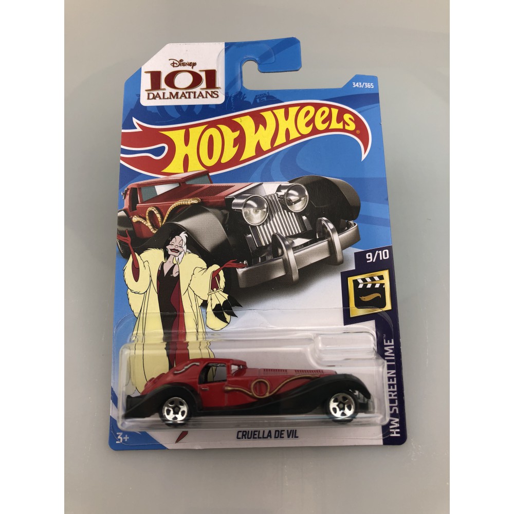 cruella hot wheels