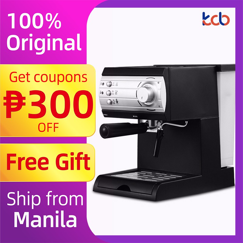 KCB KF6001 Espresso Machine Coffee Maker Semi Coffee Maker 20Bar Coffee Machine Espresso Maker