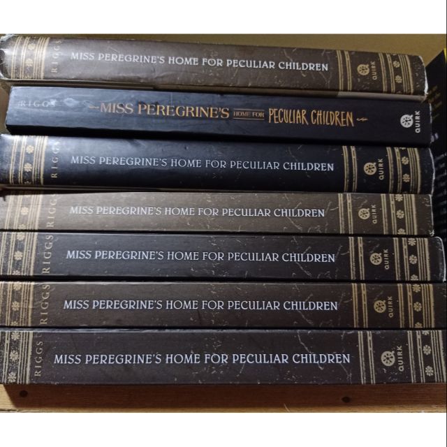 Ransom Riggs Novel Miss Peregrine S Home For Peculiar Children Hardcover And Softcover Preowned Shopee Philippines