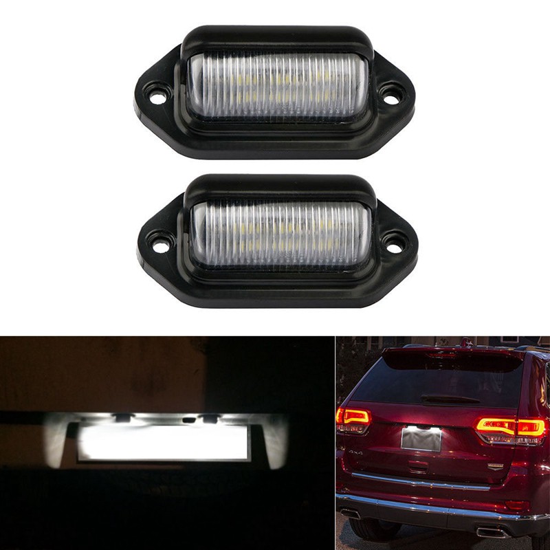 tag light on car