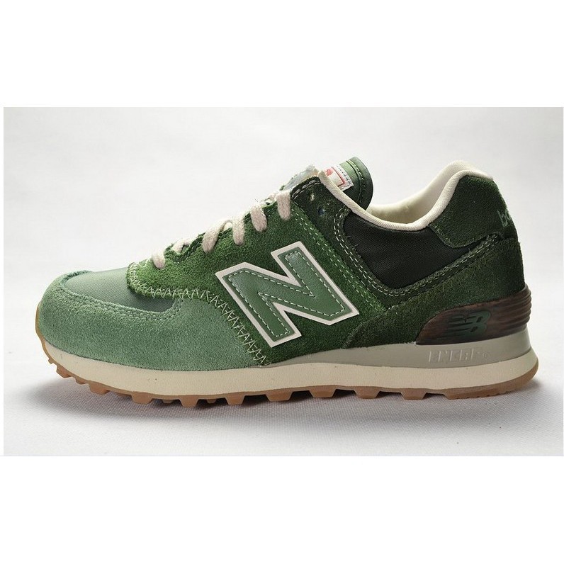 new balance 574 women green