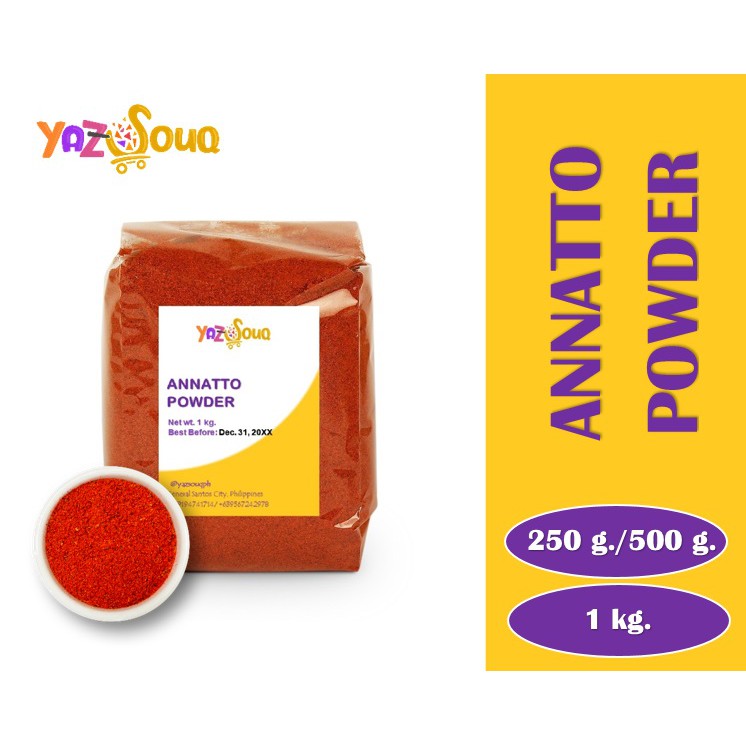 Annatto Powder/ Atsuete Powder 1 kg/ 500 g/ 250 g Shopee Philippines