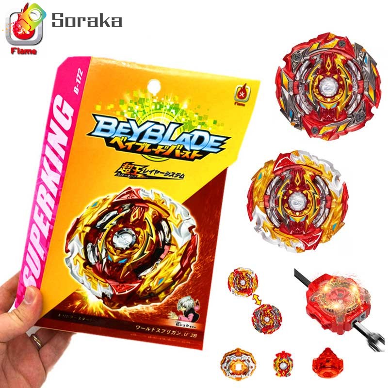 FLAME B172 World Spriggan Beyblade 