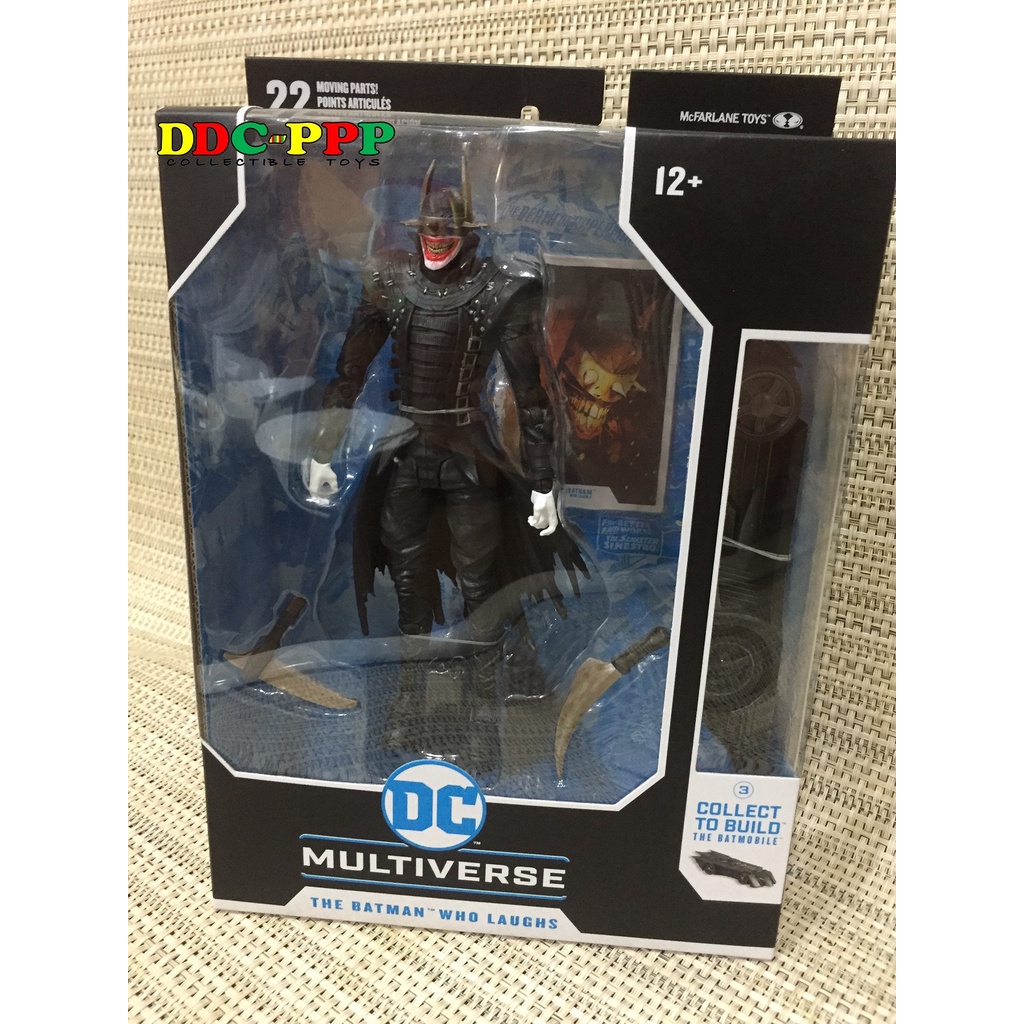 McFarlane Toys Batman Who Laughs Action Figure with Build a Batmobile Part  (Sealed) | Shopee Philippines