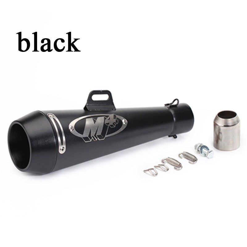 Universal M4 exhaust pipe motorcycle muffler pipe muffler carbon
