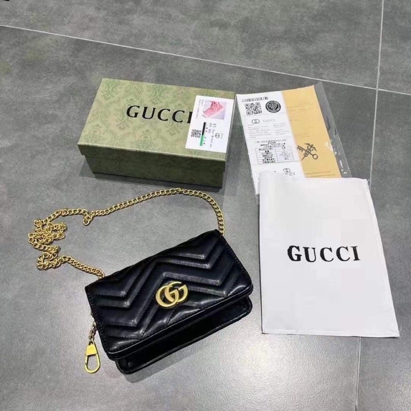 Gucci sling bag with box and receipt | Shopee Philippines