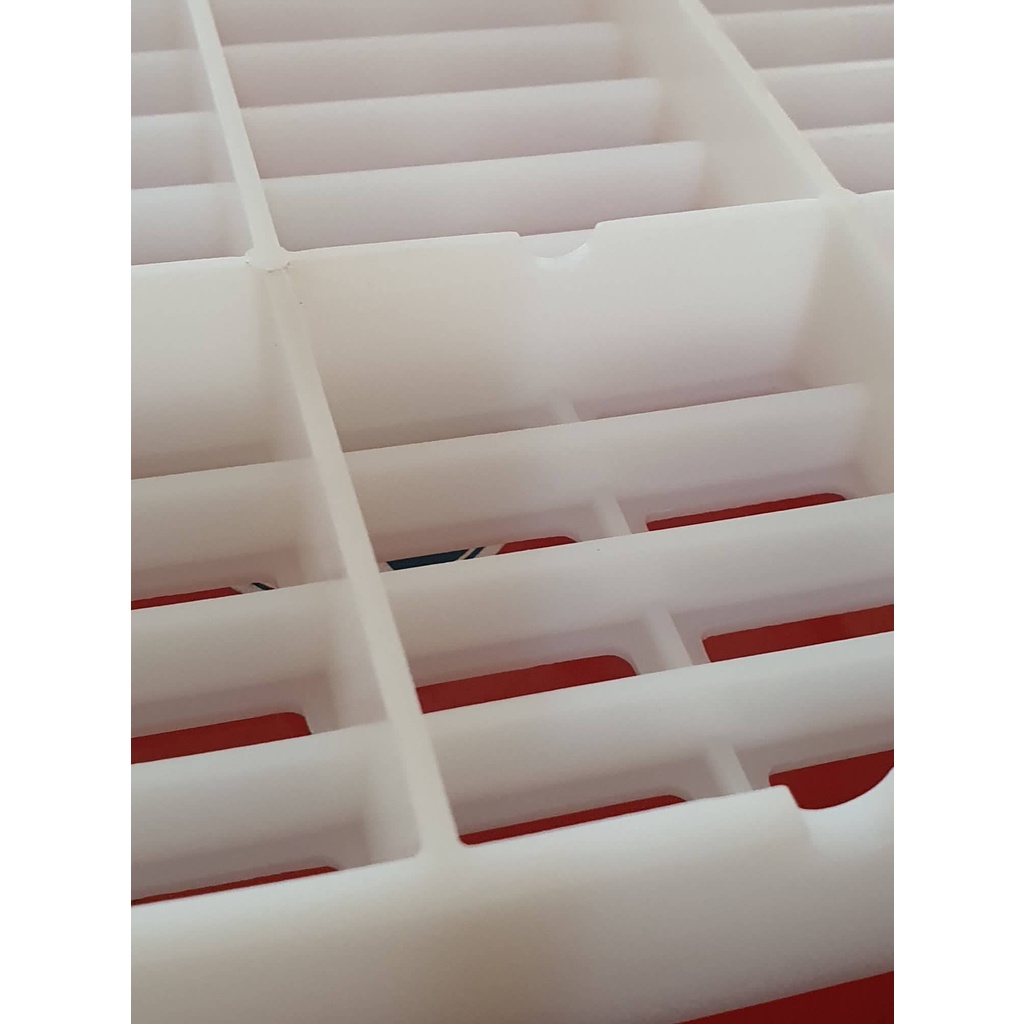 Heavy Duty 1x3 WHITE Plastic Matting 1.5kg/pc. for Pet cage, Poultry farm, Goat farm and Piggery #2