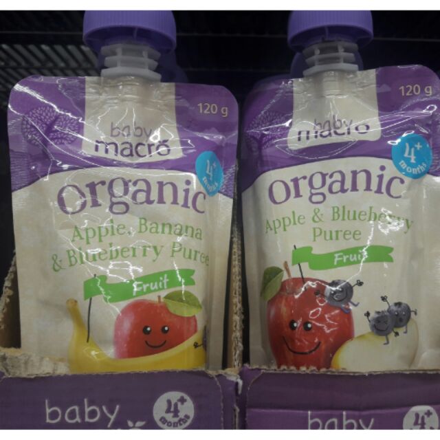 macro organic baby food