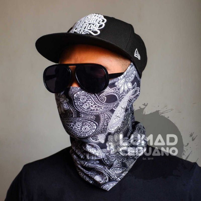 BALACLAVA | HEADWEAR - CLASSIC BLACK PAISLEY | Shopee Philippines