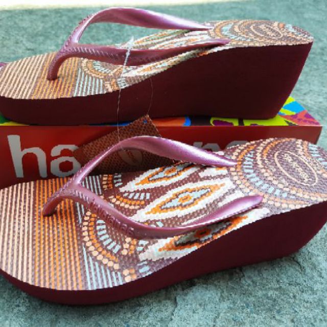 havaianas high wedge