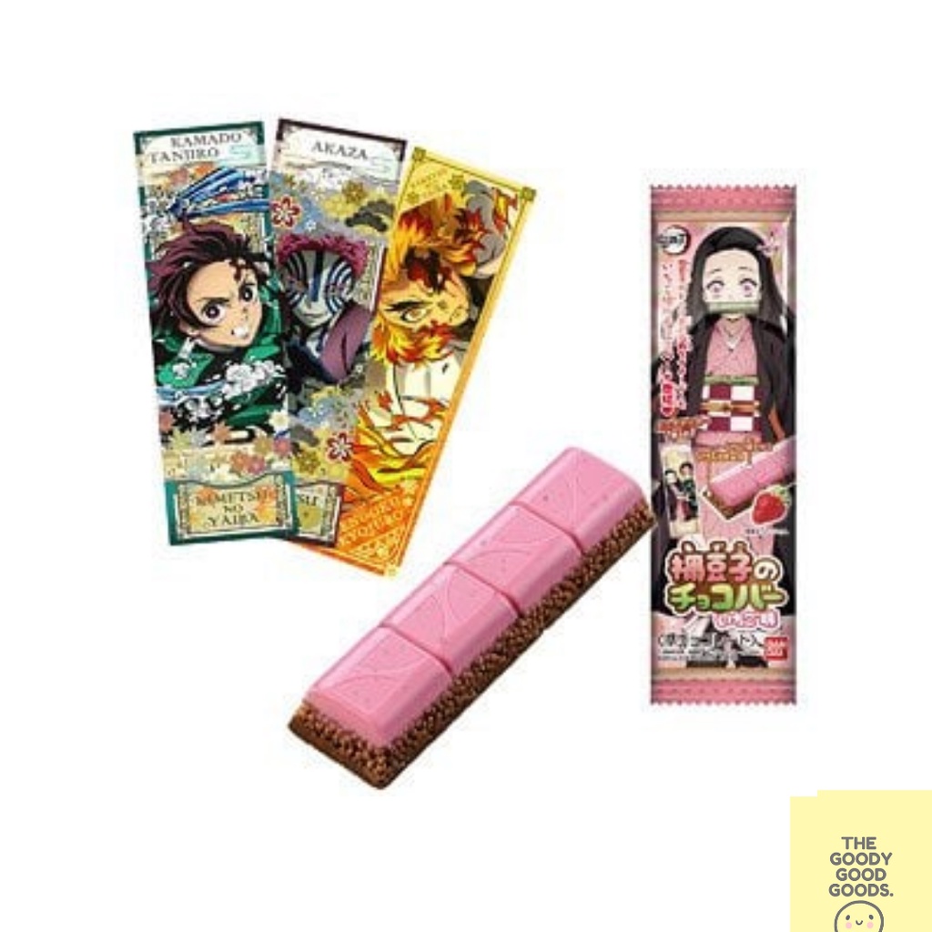 Demon Slayer (Kimetsu No Yaiba) Nezuko Strawberry Chocolate | Shopee ...