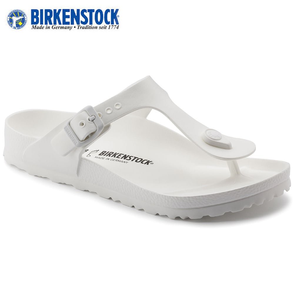 Birkenstock Unisex Gizeh EVA White 