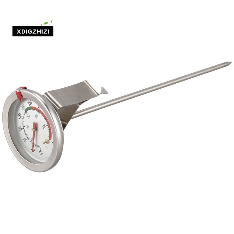 Handy 8 Probe Deep Fry Meat Turkey Thermometer with 2 Inch Dial
