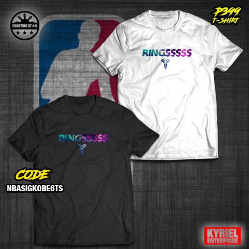 kobe bryant ringsssss shirt