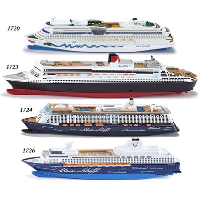 1:1400 Siku Super 1723 Queen Mary 2 Metal Diecast Model Collect Ships Kid Gift 