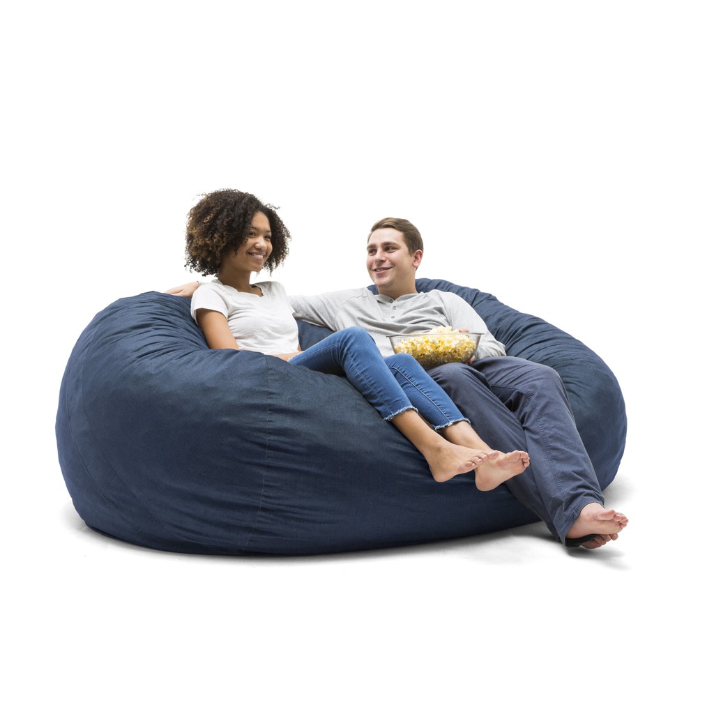 7 Foot Bean Bag Lovesac , Home Furniture Beanbag Sofa Lounger, Relax  Recliner Cover Only Hxtn | Shopee Philippines