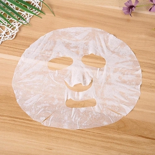 50/100pc Compressed Cotton Facial Face Mask Sheet Paper Natural Skin Care #8