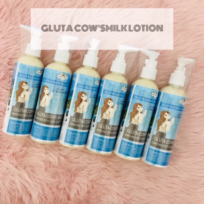 Gluta Cow's Milk Lotion SPF100 Blooming Beauty by Audrey Shopee