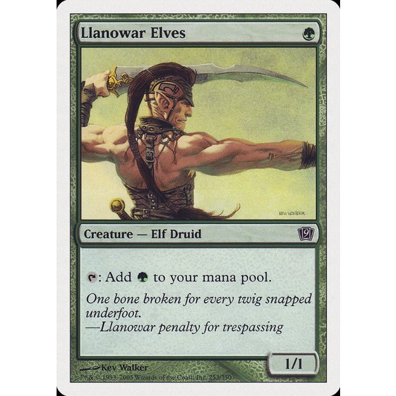 llanowar elves mtg card | Shopee Philippines