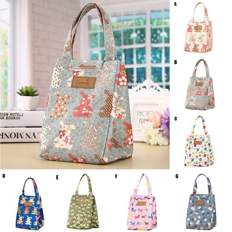 Thermal Lunch Bag (Design May Vary) Shopee Philippines