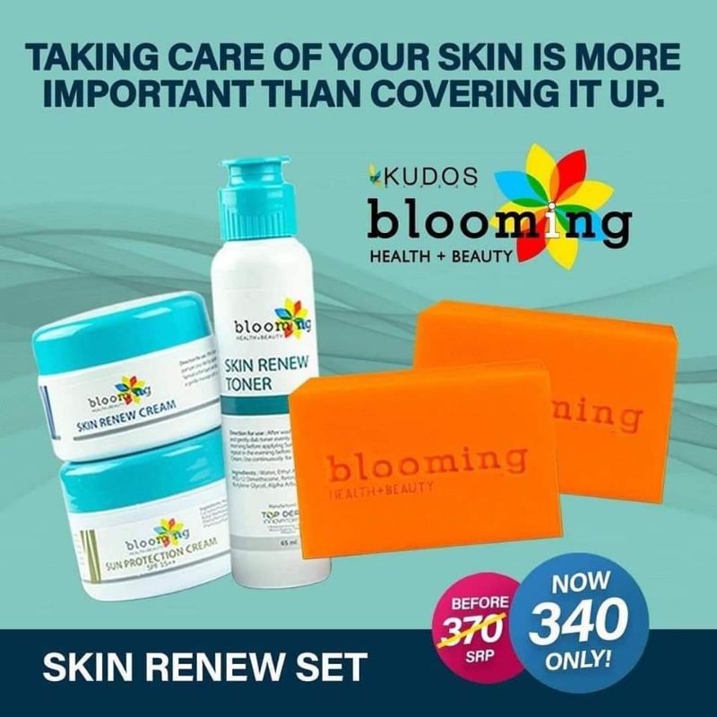 Blooming skin renew set Shopee Philippines