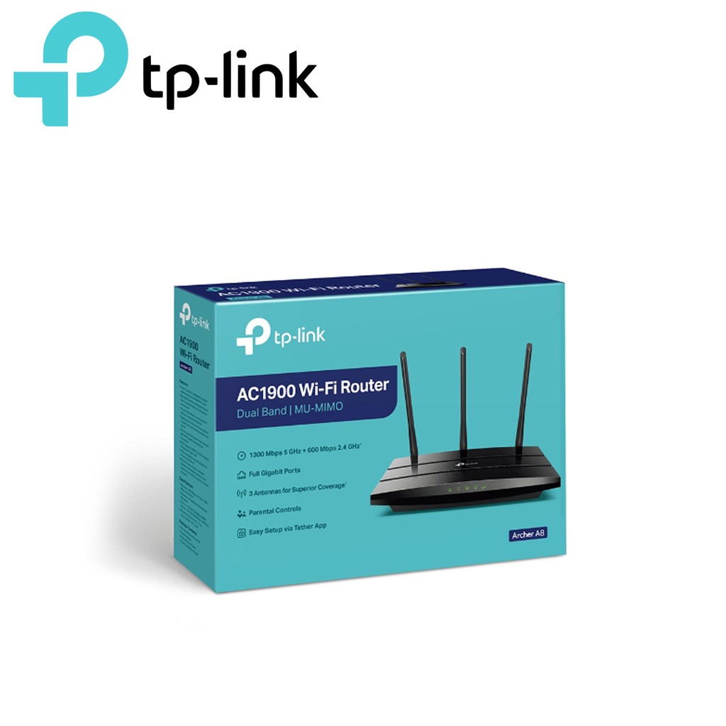 TP-Link Archer A8 Ac1900 Wireless Mu-Mimo Wi-Fi Router | Shopee Philippines