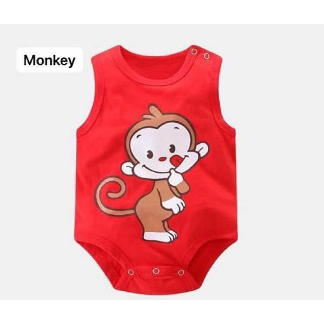 red newborn onesie