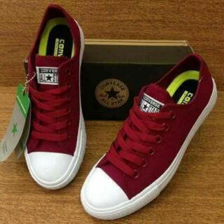 converse with lunarlon red