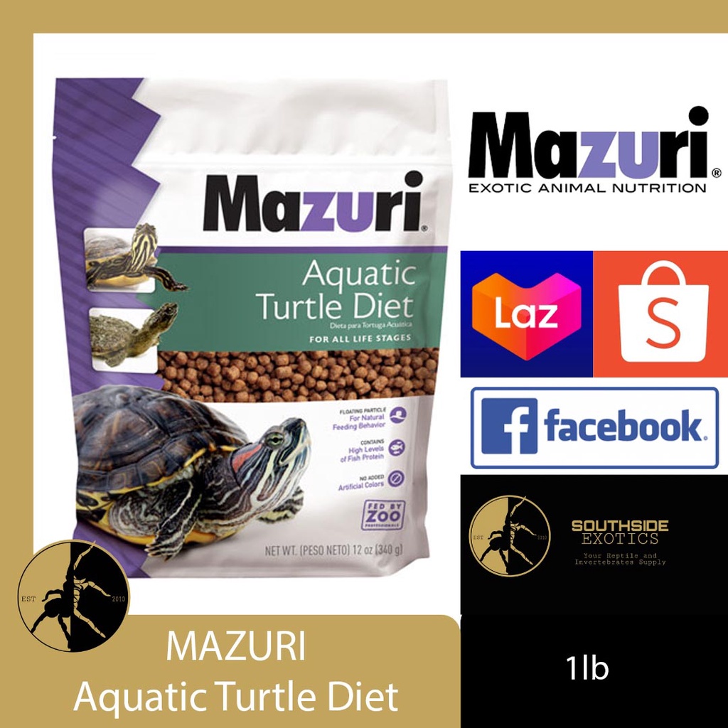 Mazuri Tortoise Diet / Tortoise Diet LS / Insectivore /Small Tortoise Diet 1lb #2