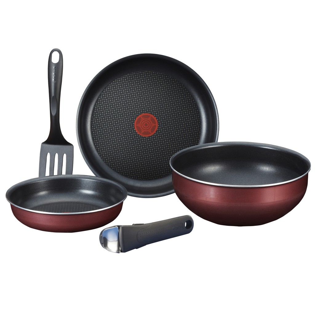 Tefal Ingenio Nonstick Frying Pan Set of 5Piece Dishwasher Oven Safe