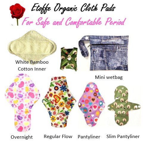 Cod Locally Made Organic Cloth Pantyliner And Menstrual Pads Shopee Philippines