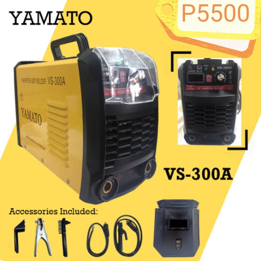 Yamato Inverter Welding Machine Arc 300v 300amps Shopee Philippines 