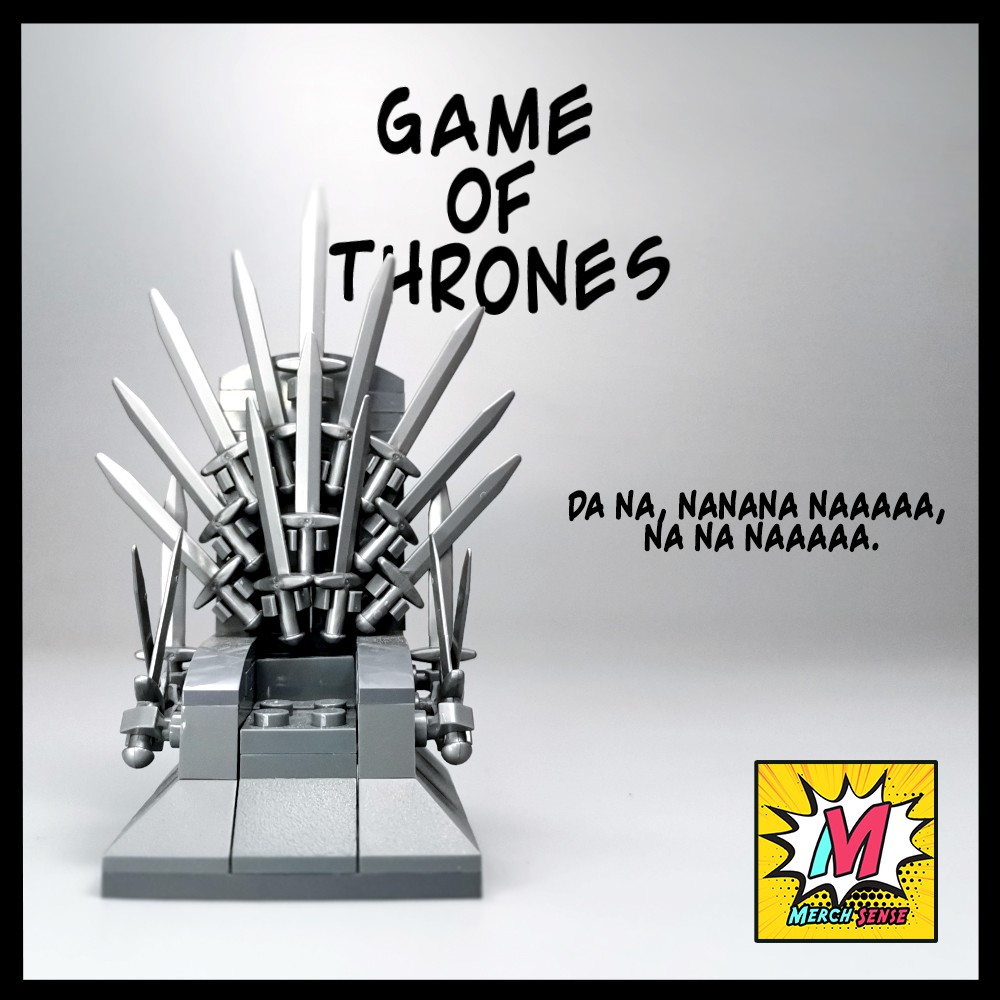 lego iron throne instructions