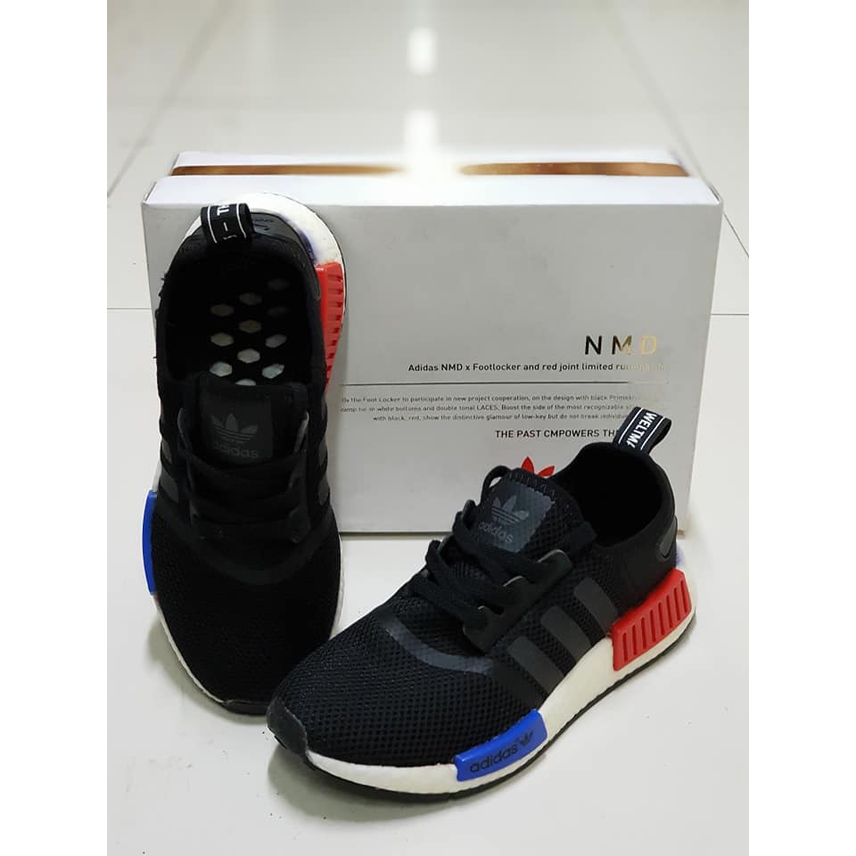 adidas nmd black and white womens