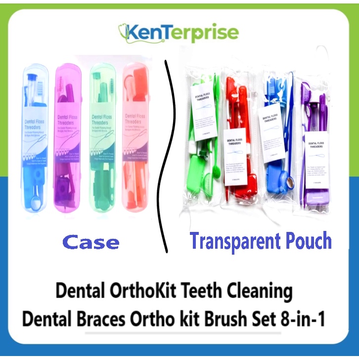 Dental OrthoKit Hygiene Kit Teeth Cleaning Dental Braces Ortho kit