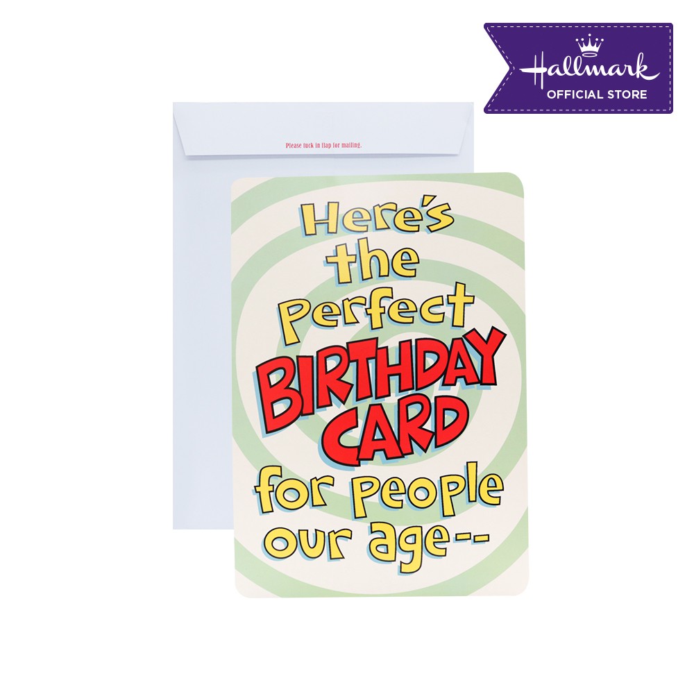 Hallmark Extra Large Birthday Greeting Card (Perfect Birthday Card