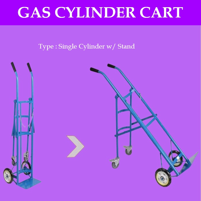 Gas Cylinder Cart Single/Double Cylinder Shopee Philippines