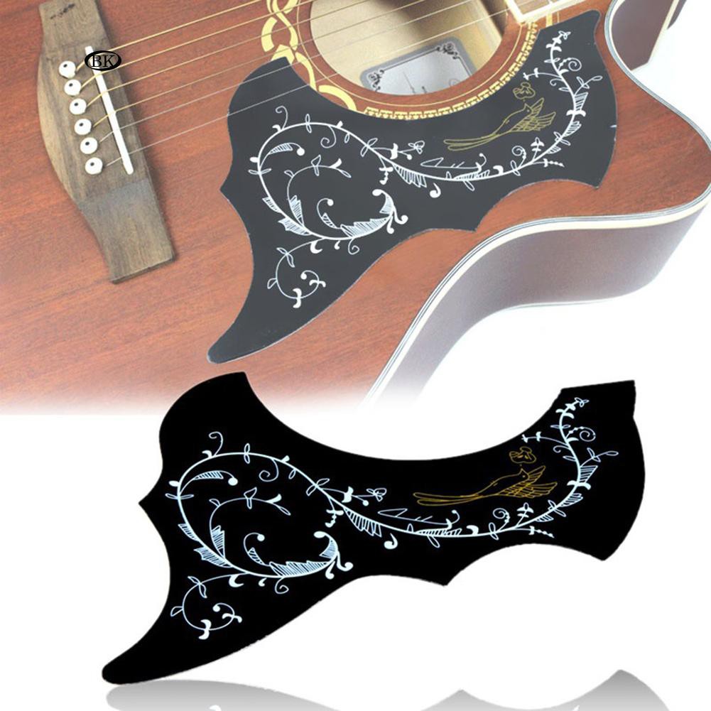 LOadSEcr’s Musical Instruments Tool Fashion Bird Flower Pattern Acoustic Pickguard PVC Anti-Scratch Plate Electric Guitar Bass Ukelele Accessories 