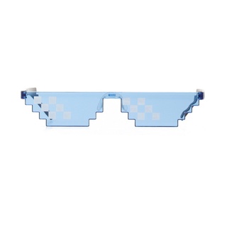 2022LF Deal With It Meme Thug Life, MLG Shades Frameless Pixel Unisex Eyeglasses Party Gifts Mosaic  #4