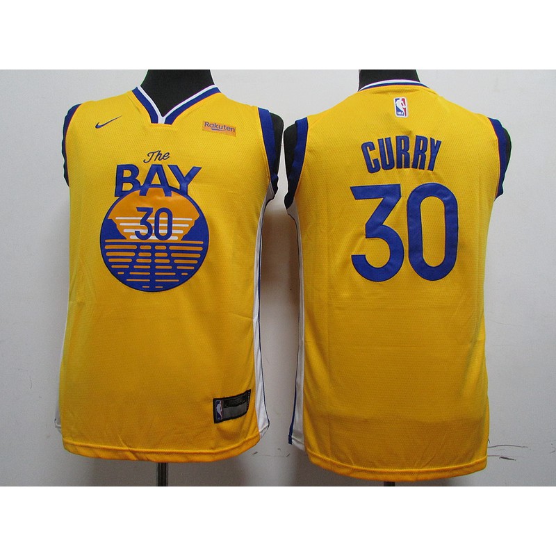 golden state jersey yellow