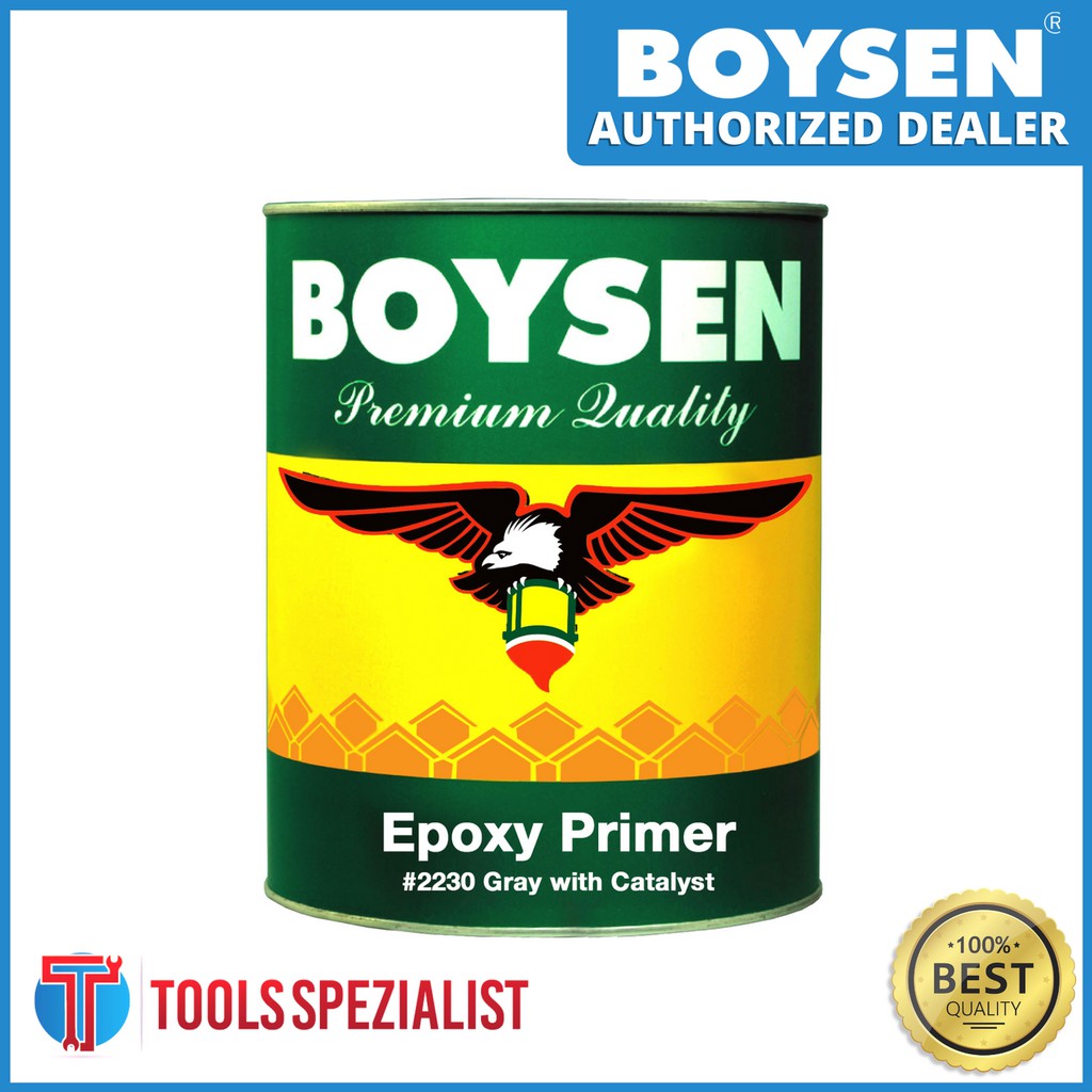 Boysen Epoxy Primer 2230 Gray with Catalyst 4LTR/GAL presyo ₱835