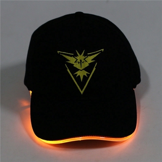 Chic LED Light Pokemon Go Cap Hat Team Valor Team #4