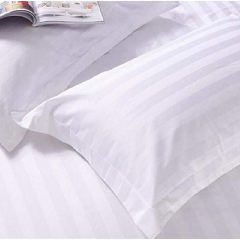 hotel stripe pillows