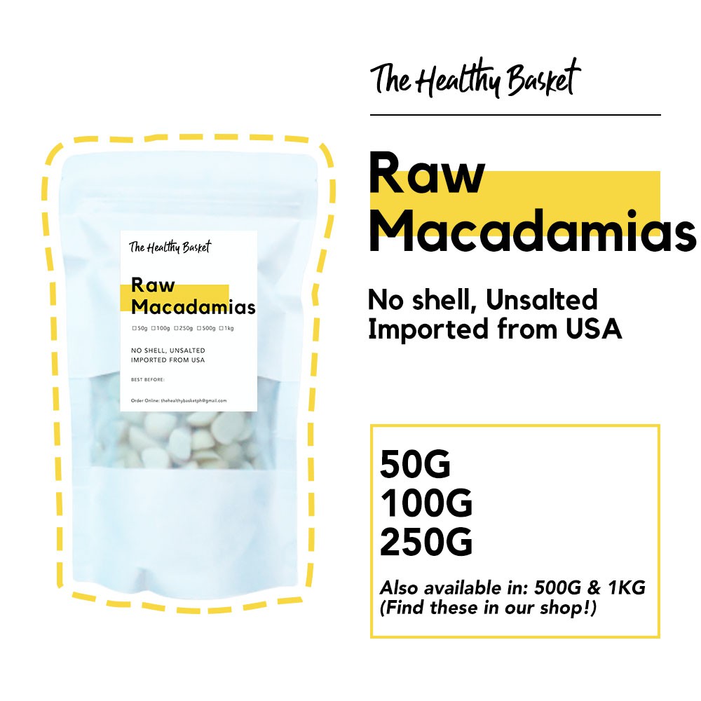 Raw Macadamia Nuts (Small Packs) Shopee Philippines