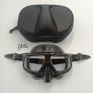 Promo Diving Mask Semi Dry Snorkel Scuba Diving Goggle Anti-Fog Glasses